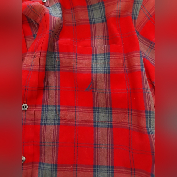 NAUTICA Men's Dress Shirt / SIZE: LARGE - Picture 6 of 6